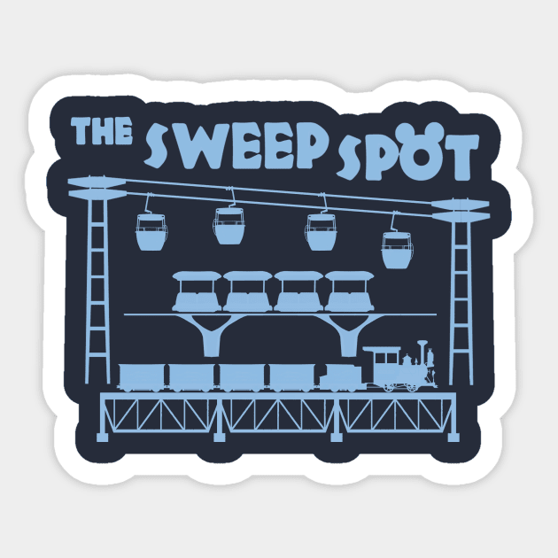 The Sweep Spot Former Attractions Sticker by thesweepspot